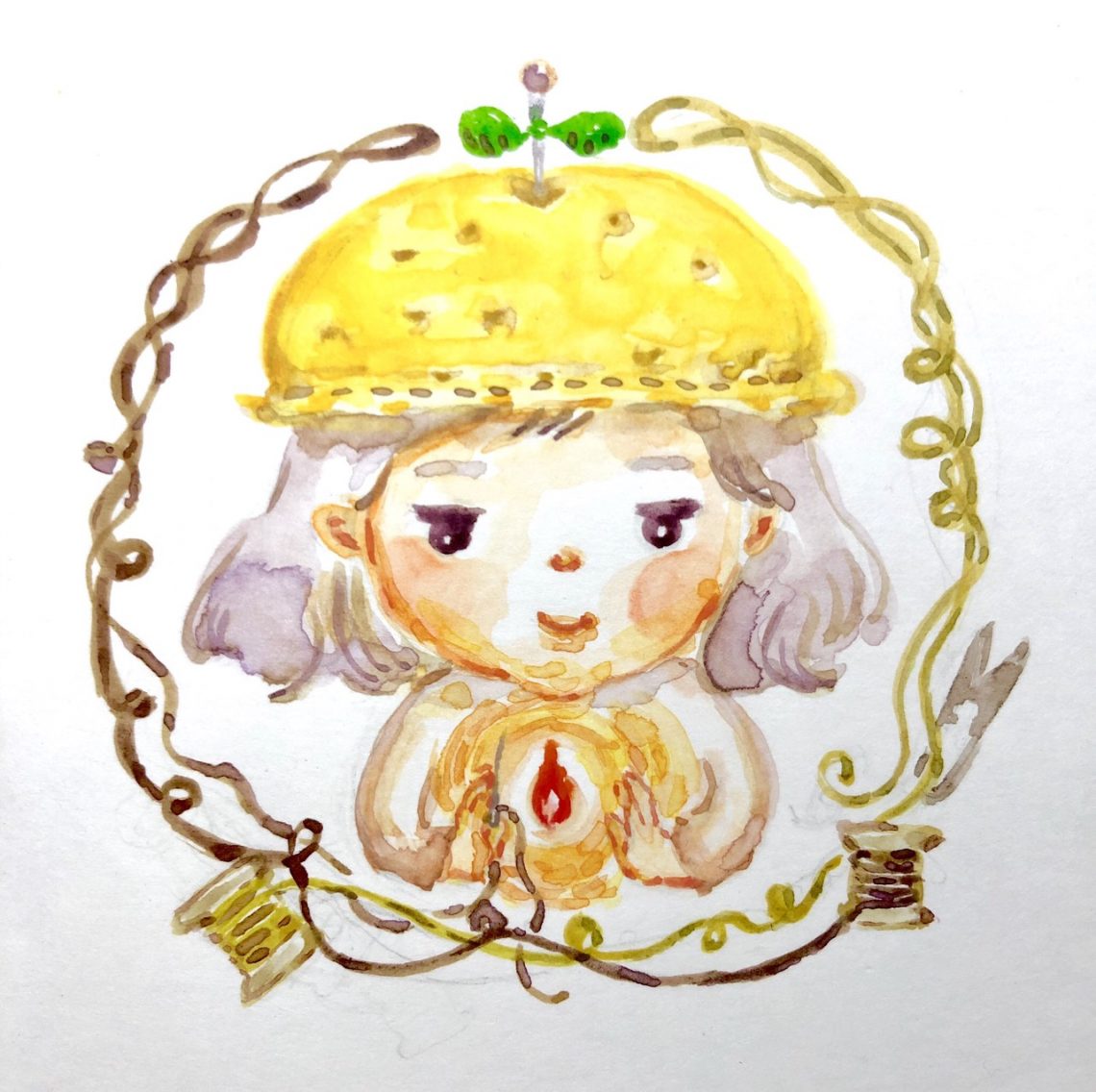 ゆずめろん。針育
